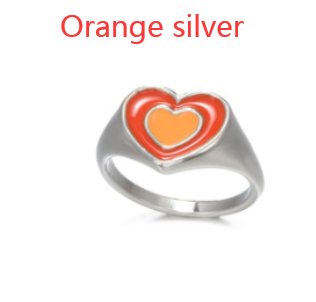 Creative Love Heart Ring - Carbone&