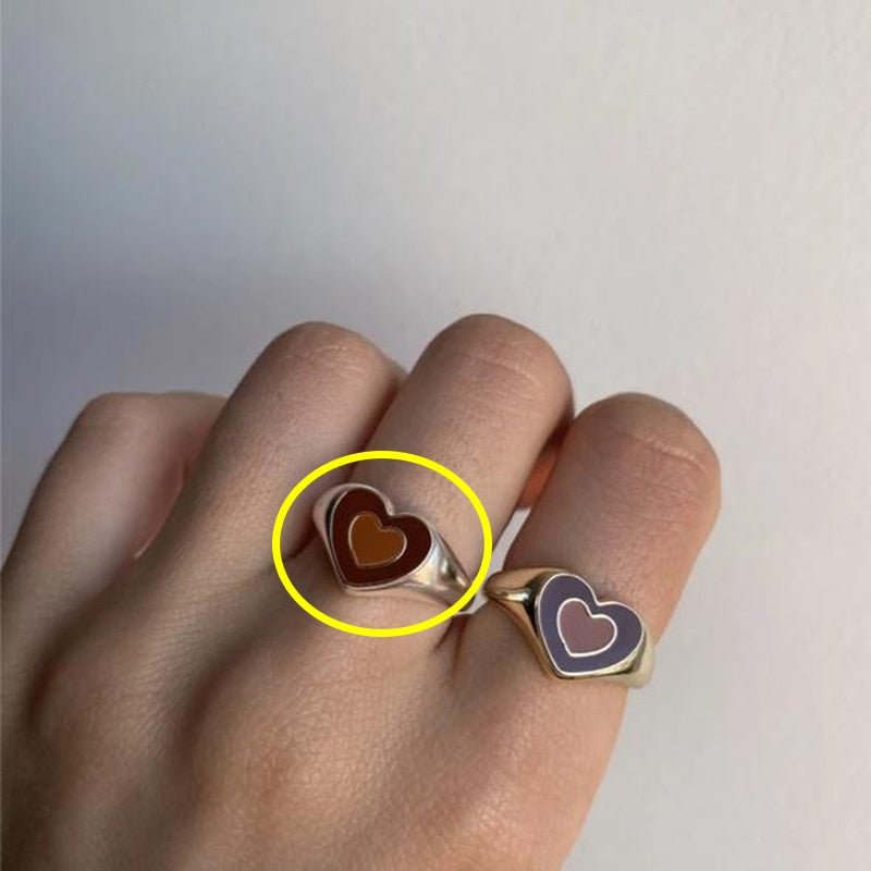 Creative Love Heart Ring - Carbone's Marketplace