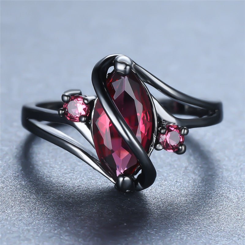 Crystal Ring - Carbone&