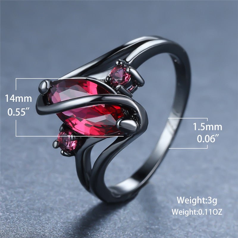 Crystal Ring - Carbone&