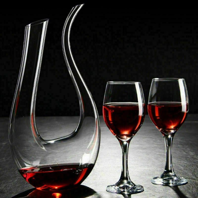 Crystal Wine Decanter Bottle - Carbone&