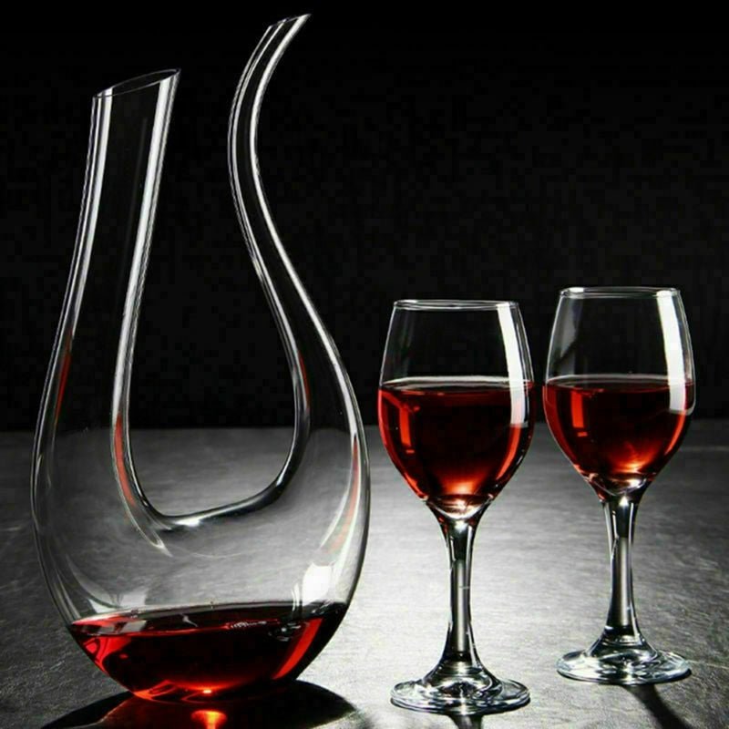 Crystal Wine Decanter Bottle - Carbone's Marketplace