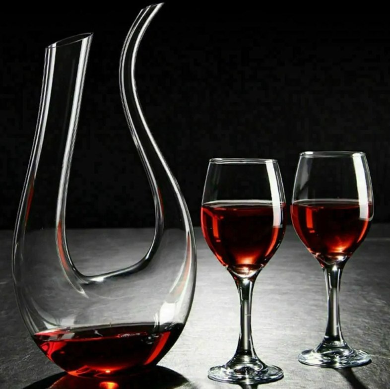 Crystal Wine Decanter Bottle - Carbone's Marketplace