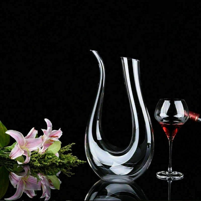 Crystal Wine Decanter Bottle - Carbone&