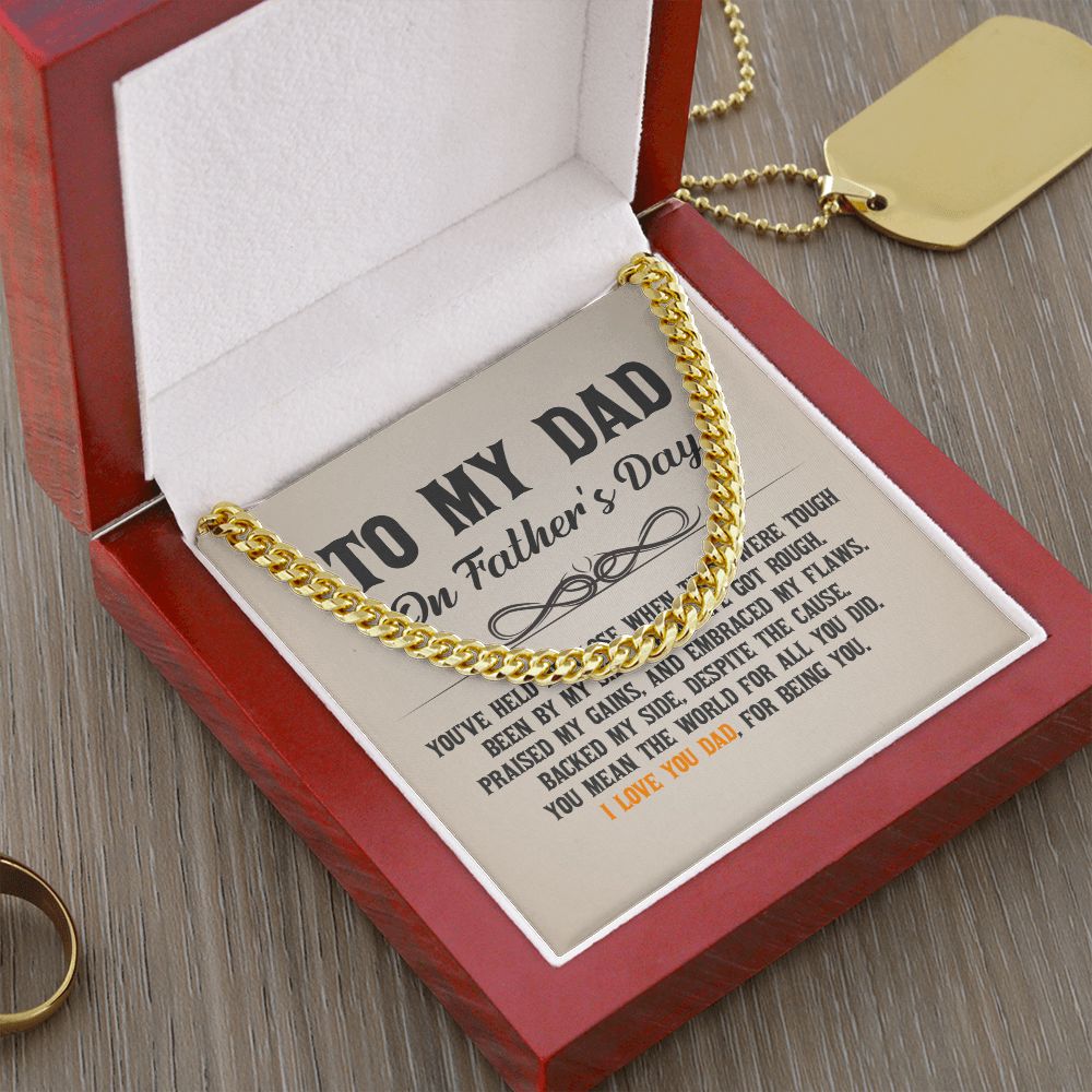 Cuban Link Chain Necklace - For Dad - Carbone's Marketplace