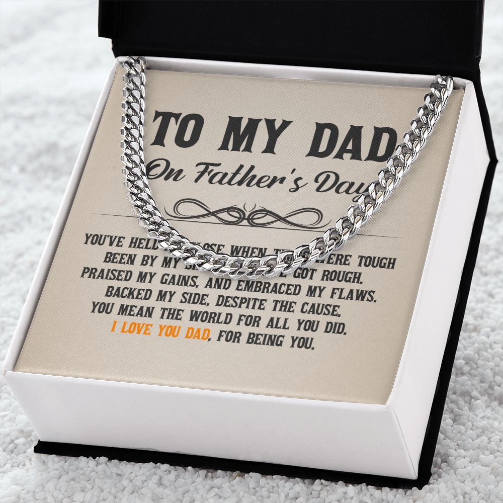 Cuban Link Chain Necklace - For Dad - Carbone's Marketplace