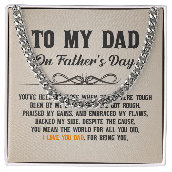 Cuban Link Chain Necklace - For Dad - Carbone's Marketplace