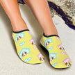 Cute Bassett Hound Puppy Aqua Shoes - Carbone's Marketplace