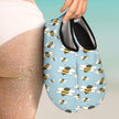 Cute Bumble Bees Aqua Shoes - Carbone's Marketplace