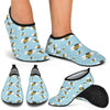 Cute Bumble Bees Aqua Shoes - Carbone's Marketplace