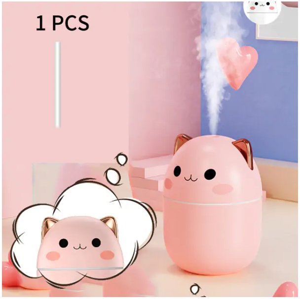 Cute Cat Humidifier 250ml - Carbone's Marketplace