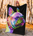 cute french bulldog geometric pop art style - Carbone's Marketplace