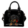 Dachshund 2 Rose Zipper - Carbone's Marketplace