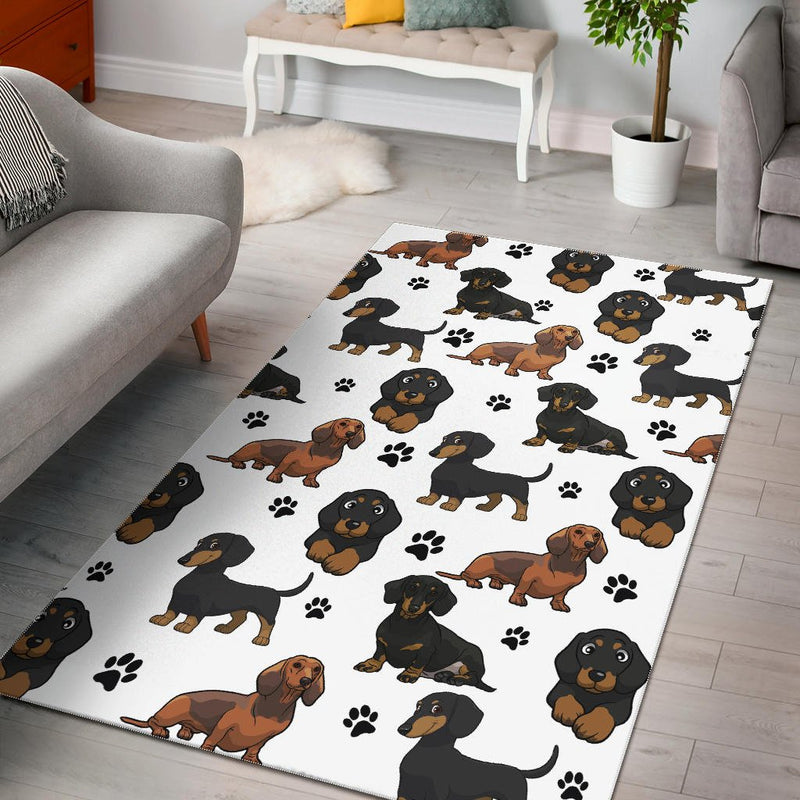 Dachshund - Area Rug - Carbone&