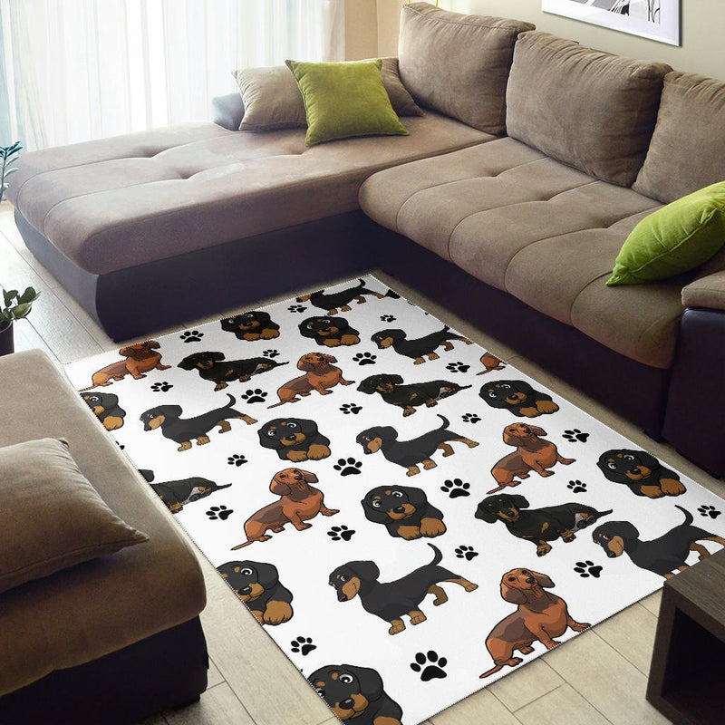 Dachshund - Area Rug - Carbone&