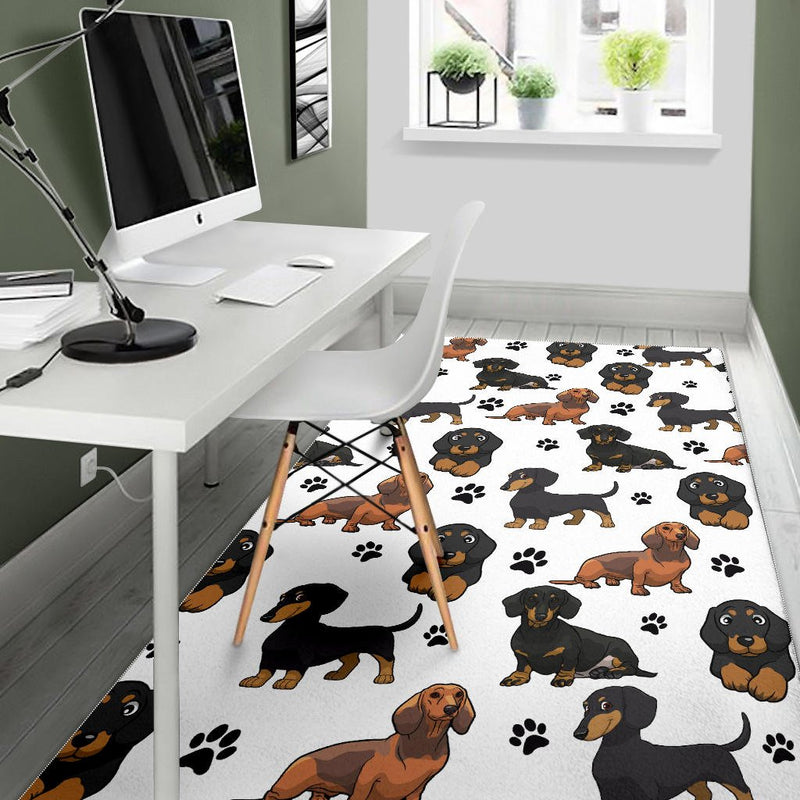 Dachshund - Area Rug - Carbone&