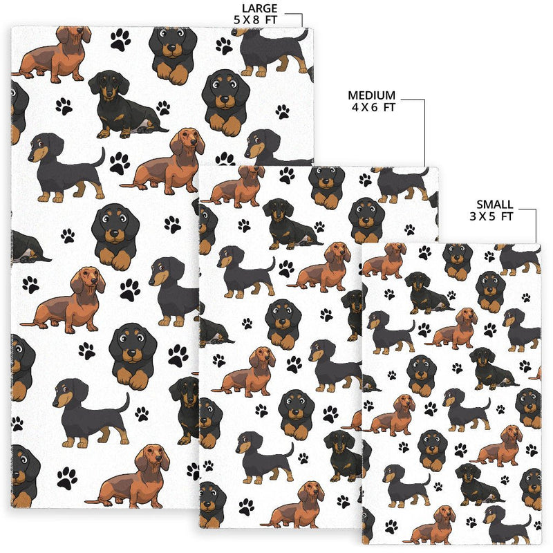 Dachshund - Area Rug - Carbone&