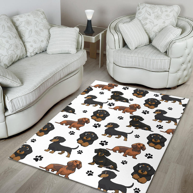 Dachshund - Area Rug - Carbone&