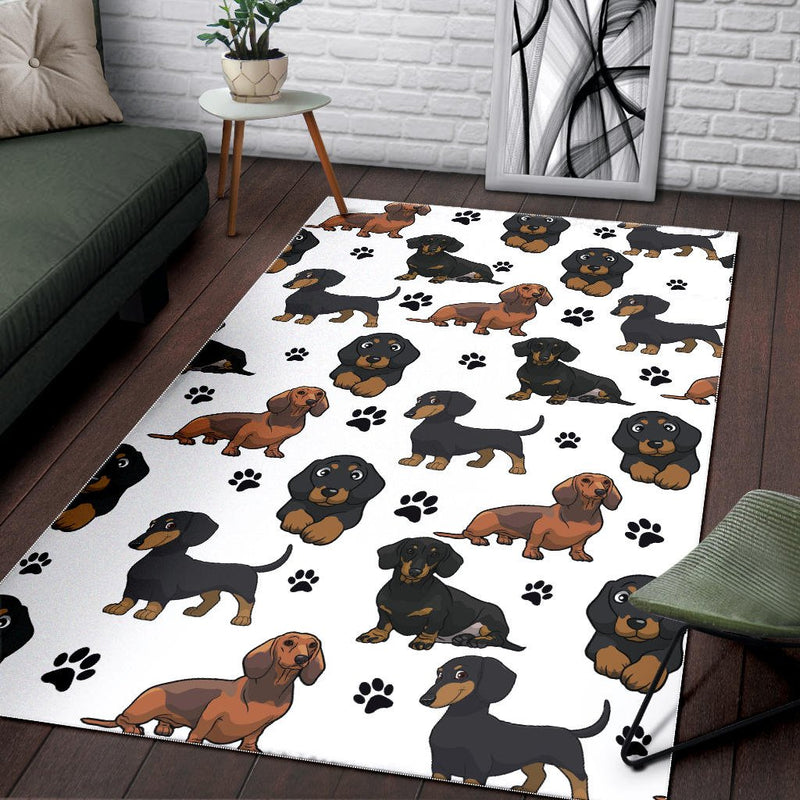 Dachshund - Area Rug - Carbone&