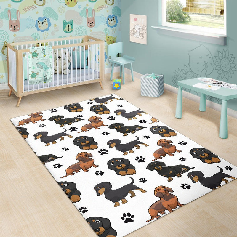 Dachshund - Area Rug - Carbone&