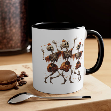 Dancing Skeletons Mug, 11oz - Carbone's Marketplace