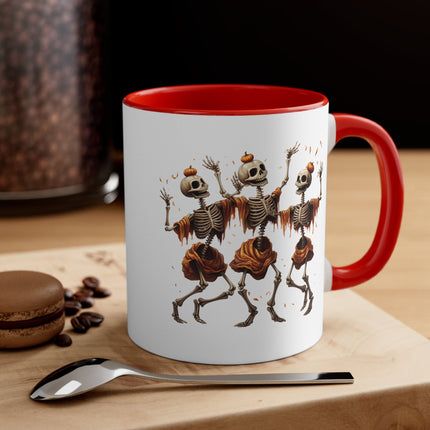 Dancing Skeletons Mug, 11oz - Carbone's Marketplace