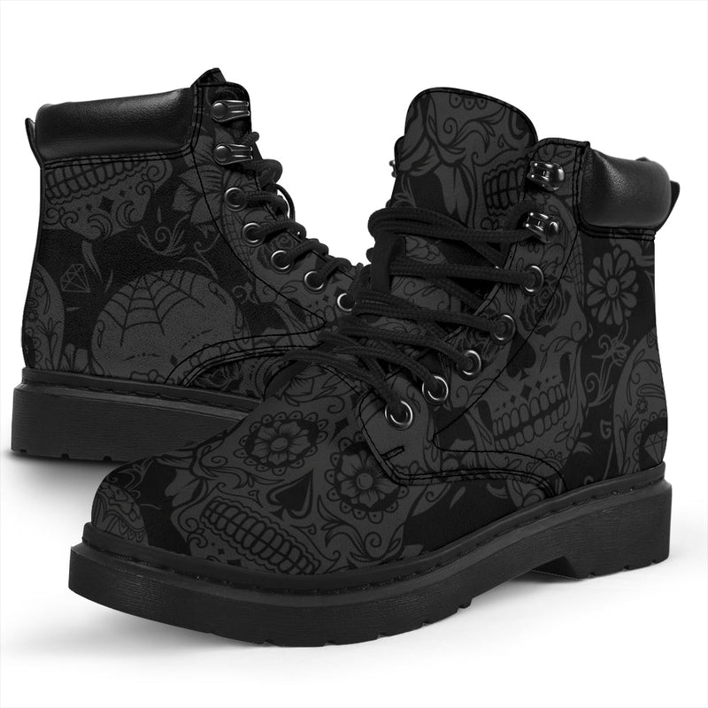 Dark Skull All-Season Boots - Carbone&