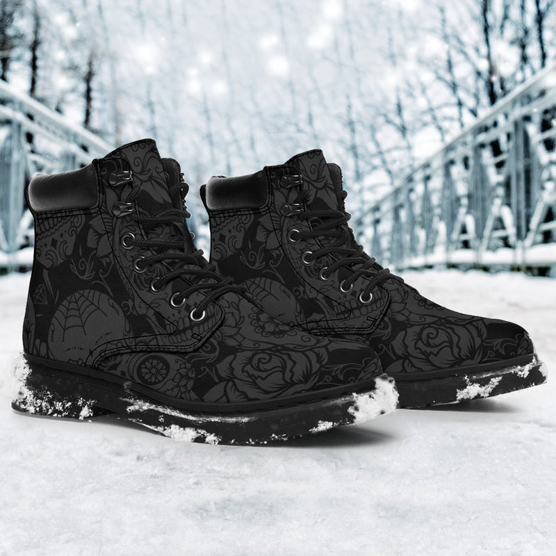 Dark Skull All-Season Boots - Carbone&