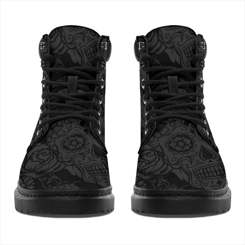 Dark Skull All-Season Boots - Carbone&