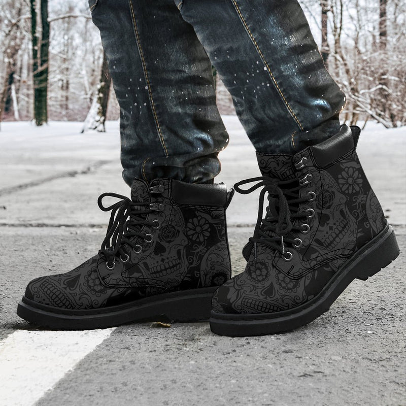 Dark Skull All-Season Boots - Carbone&