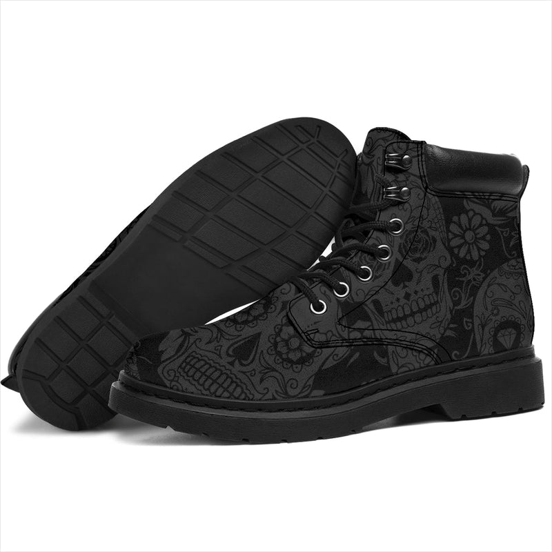 Dark Skull All-Season Boots - Carbone&