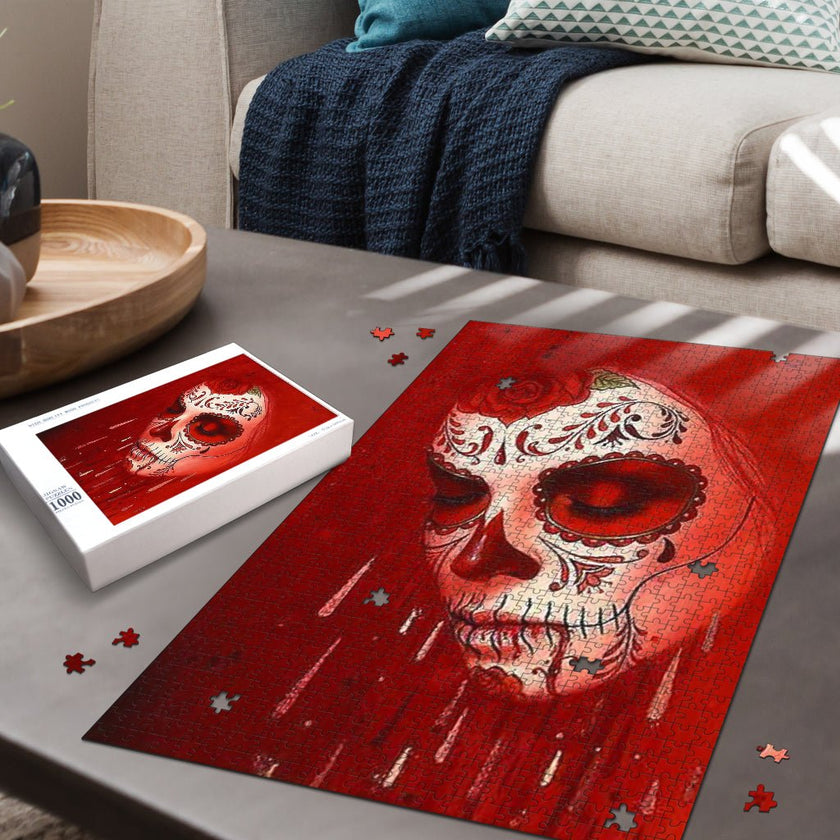 Day Of The Dead Queen Jigsaw Puzzle - Carbone's Marketplace