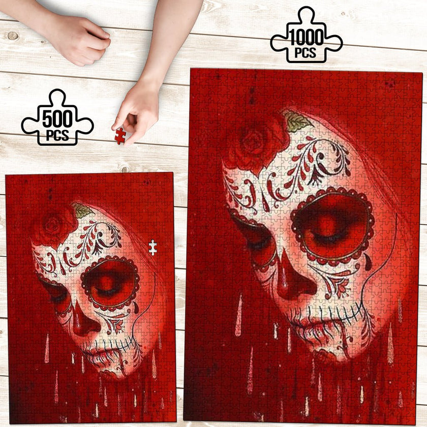 Day Of The Dead Queen Jigsaw Puzzle - Carbone's Marketplace