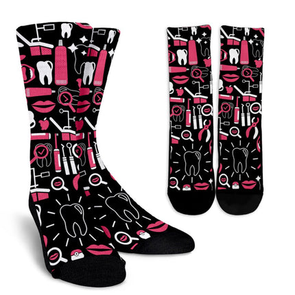 Dental Hygienist Crew Socks - Carbone's Marketplace