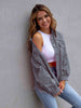 Distressed Drop Shoulder Denim Jacket - Carbone's Marketplace