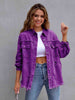 Distressed Drop Shoulder Denim Jacket - Carbone's Marketplace