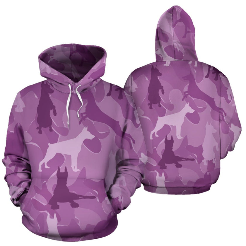 Doberman Pink Hoodie - Carbone's Marketplace