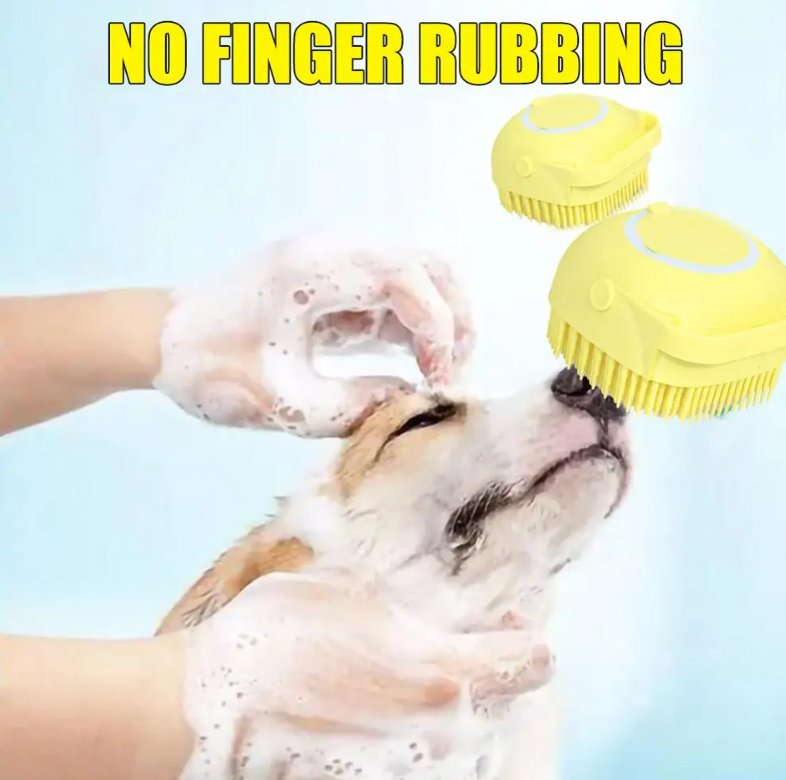 Dog Bath Brush - Carbone&