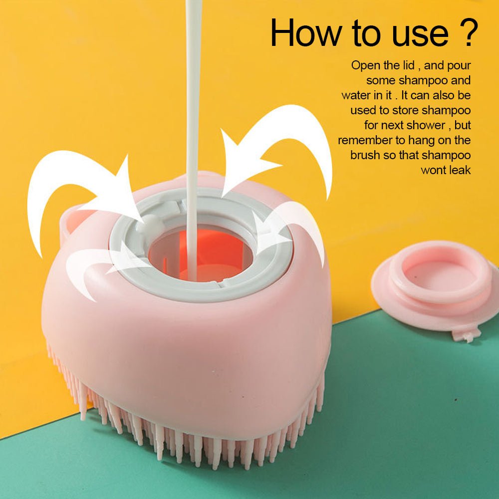 Dog Brush Soft Silicone - Carbone's Marketplace