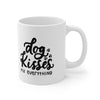 Dog Kisses Mug 11oz - Carbone's Marketplace