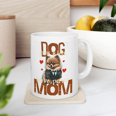 Dog Mom My Kids Have Paws Mug 11oz - Carbone's Marketplace