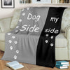 Dog side my side Fleece blanket - Carbone's Marketplace