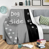 Dog side my side Fleece blanket - Carbone's Marketplace