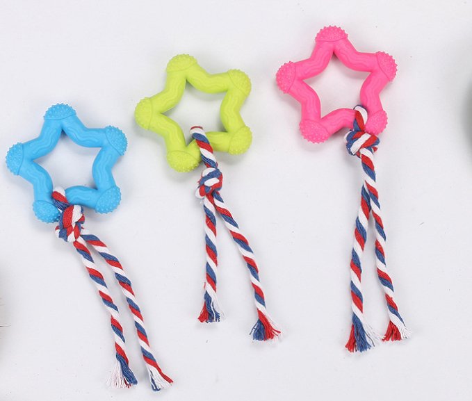 Dog Toys Pet Molar Tooth Cleaner Brushing Stick trainging Dog Chew Toy Dogs Toothbrush Doggy Puppy Dental Care Dog Pet Puppies - Carbone's Marketplace