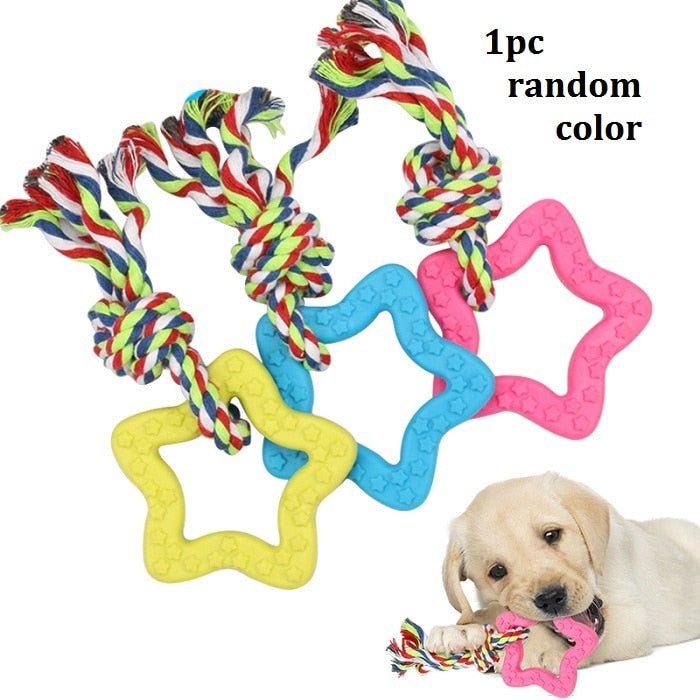 Dog Toys Pet Molar Tooth Cleaner Brushing Stick trainging Dog Chew Toy Dogs Toothbrush Doggy Puppy Dental Care Dog Pet Puppies - Carbone's Marketplace