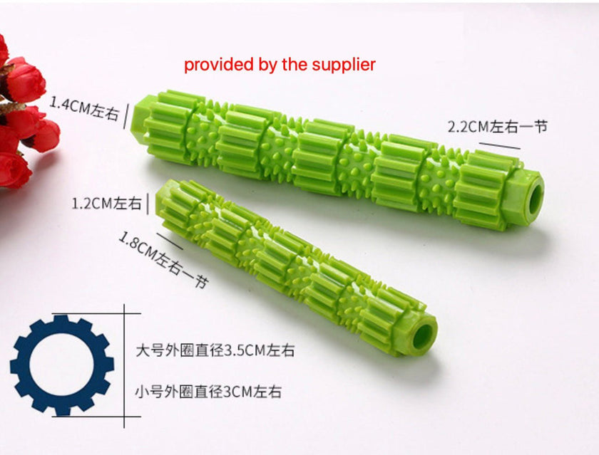 Dog Toys Pet Molar Tooth Cleaner Brushing Stick trainging Dog Chew Toy Dogs Toothbrush Doggy Puppy Dental Care Dog Pet Puppies - Carbone's Marketplace