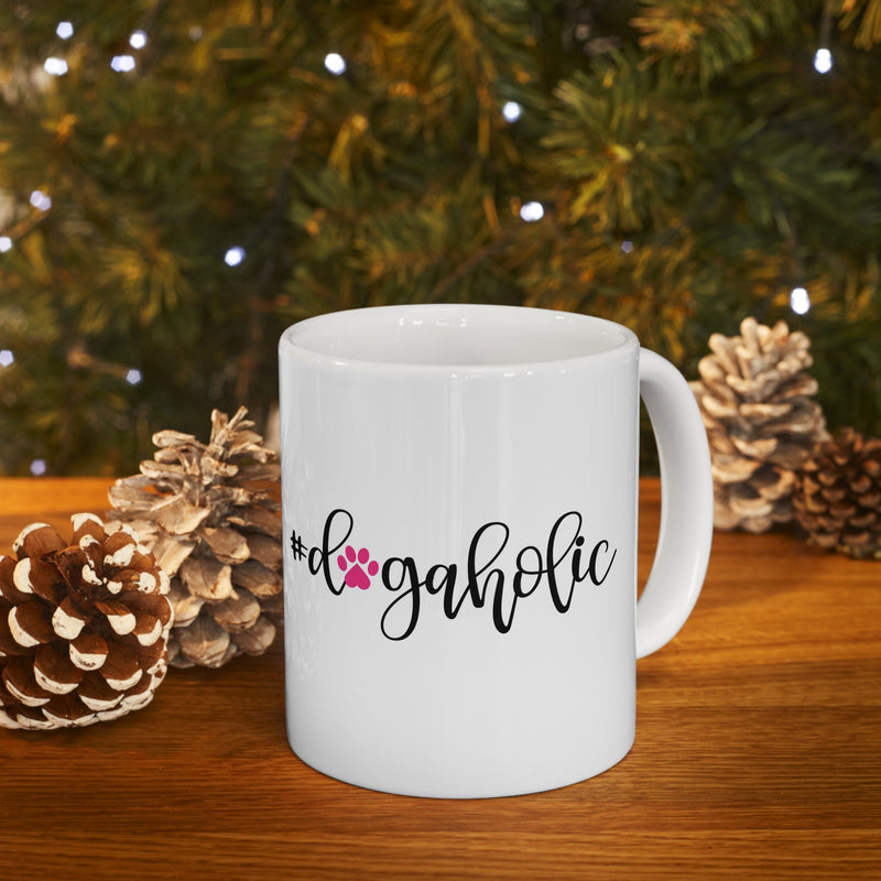 Dogaholic Mug 11oz - Carbone&