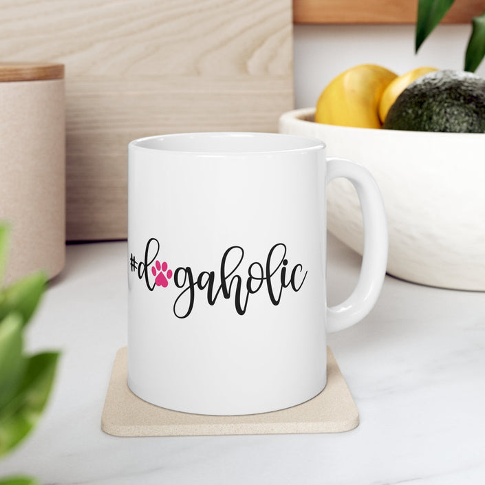 Dogaholic Mug 11oz - Carbone's Marketplace