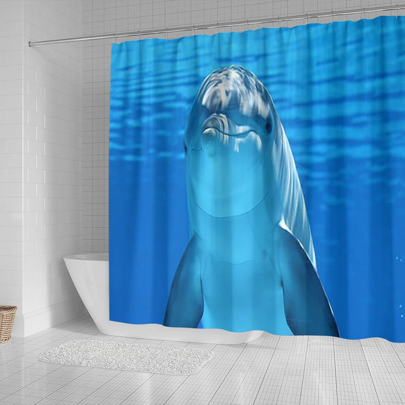 Dolphin ~ Shower Curtain - Carbone&