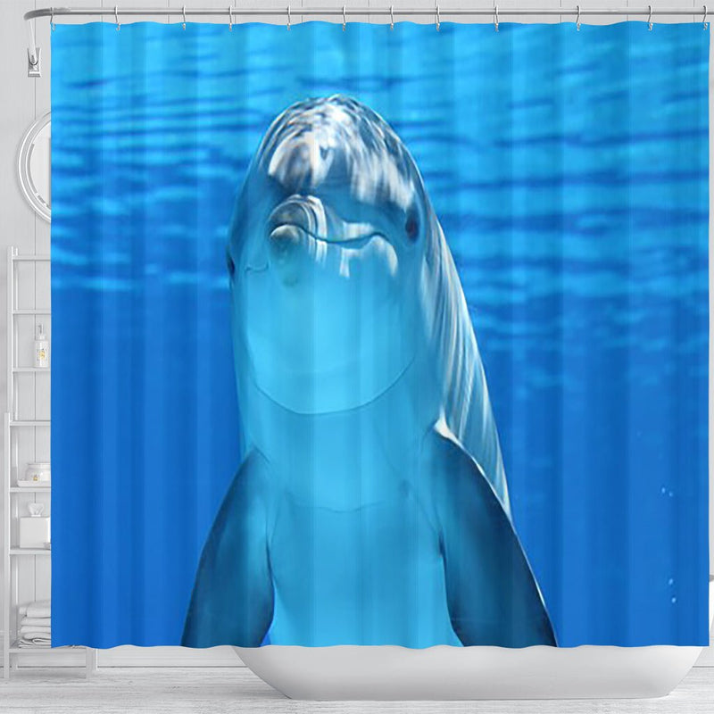 Dolphin ~ Shower Curtain - Carbone&